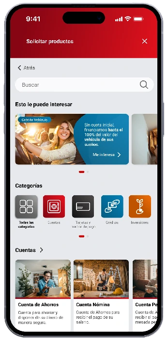 Solicitar productos
